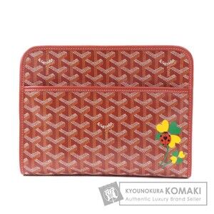 Goyard Jouvance Ladybug Handbag Canvas Leather